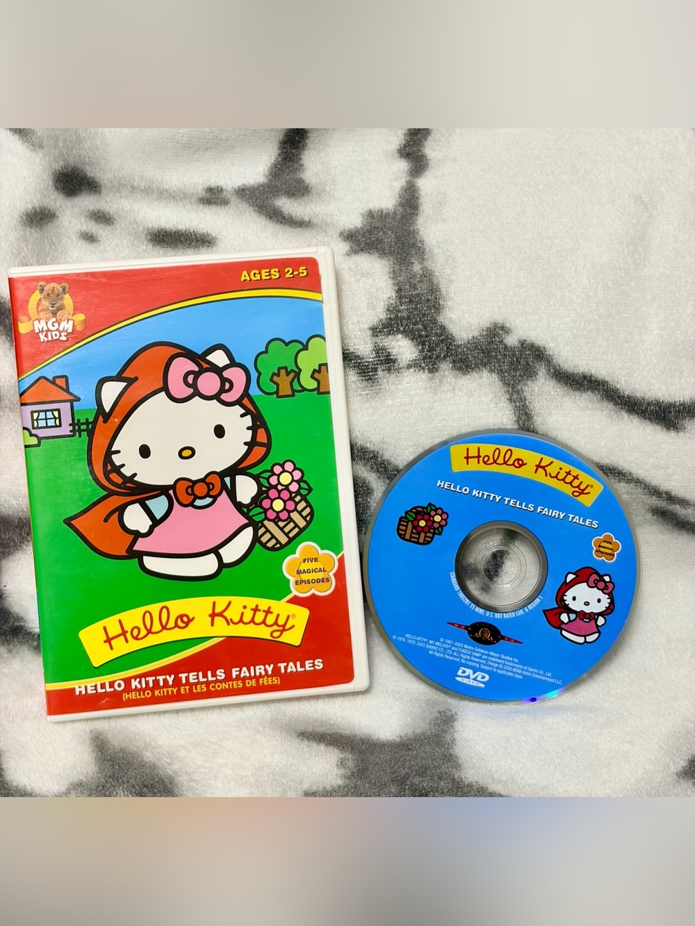 Hello Kitty - Hello Kitty Tells Fairy Tales DVD (2003)/5 Episodes/MGM Kids